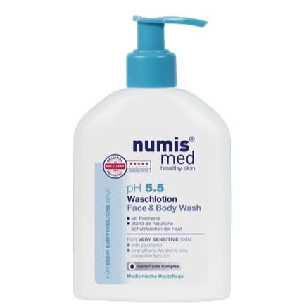 SENSITIVE FACE & BODY WASH 200ml